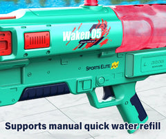 Tiger Shark Electric Water Gun – 1300ml Auto Water Blaster for Outdoor Battles